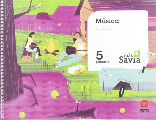 [9788491822691] Música. 5 Primaria. Más Savia. Andalucía