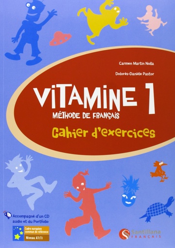 [9788496597860] Vitamine 1 Méthode de francais cahier d´exercices