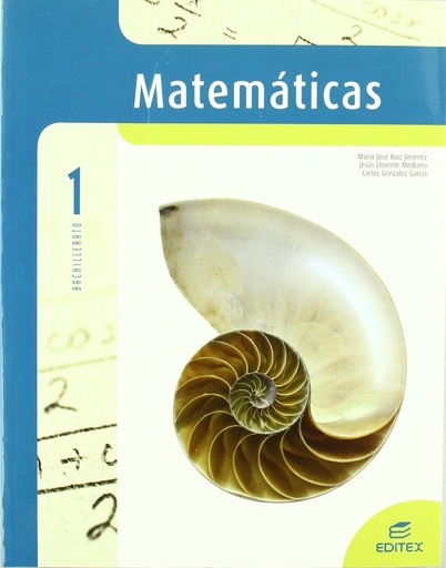 [9788497713450] Matemáticas aplicadas a Ciencias Naturales 1º Bachillerato