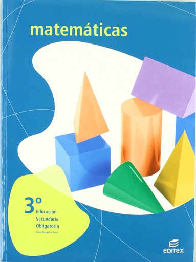 [9788497714273] Matemáticas 3º ESO. Editex