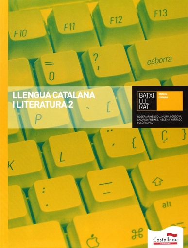 [9788498049497] Llengua Catalana i Literatura 2 Batxillerat