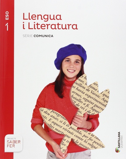 [9788498079265] LLENGUA I LITERATURA SERIE COMUNICA 1 ESO SABER FER