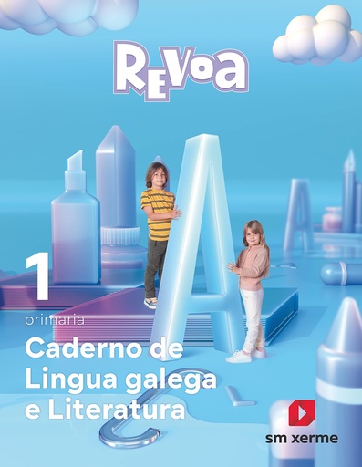 [9788498548884] Caderno de Lingua. 1 Primaria. Revoa