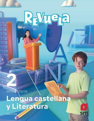 [9788498561883] Lengua Castellana y Literatura. 2 Secundaria. Revuela. Galicia