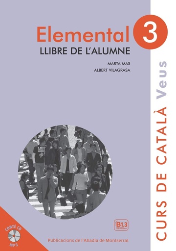 [9788498837629] Elemental 3. Veus Llibre De L'alumne: 43 (Catalán)