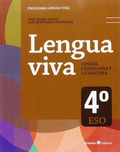 [9788499218168] Lengua Viva 4 º ESO. Ed. 2016