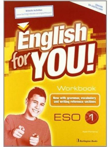 [9789963481316] ENGLISH FOR YOU 1ºESO