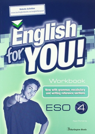 [9789963481361] English For You. Workbook. Word Games. 4º ESO