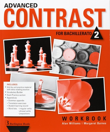 [9789963489060] Advanced Contrast For Bachillerato 2. Workbook