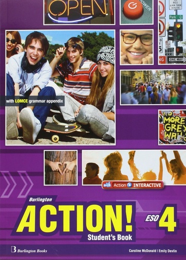 [9789963489794] Burlington Action! 4 ESO: student's book