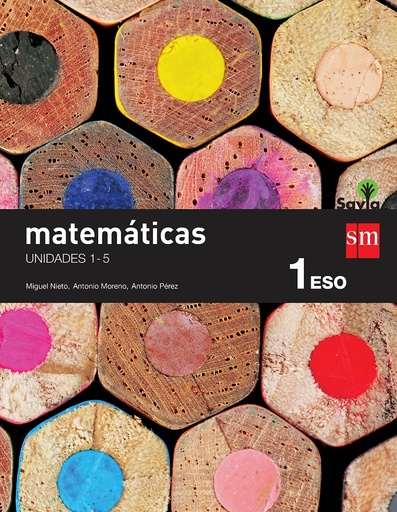 [9788467582925] Matemáticas. 1 ESO. Savia. Trimestres