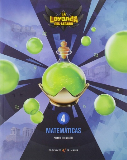 [9788414020050] Proyecto: La leyenda del Legado. Matemáticas 4. Trimestres