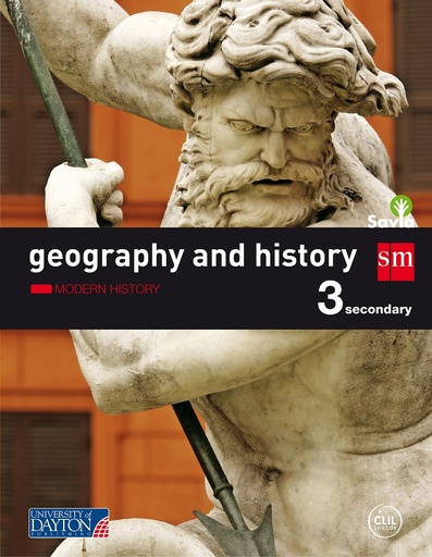 [9788416346837] Geography and history. 3 Secondary. Savia La Rioja, Murcia, Navarra, País Vasco, Galicia, Madrid, Cantabria, Castilla-La Mancha, Canarias, Cataluña, Ceuta, Melilla