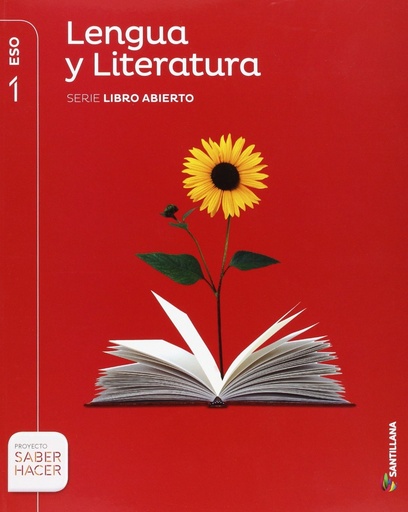 [9788468088174] LENGUA Y LITERATURA SERIE LIBRO ABIERTO 1 ESO SABER HACER