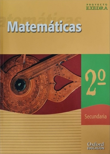 [9788481044584] Matemáticas 2.º ESO Exedra Libro del alumno