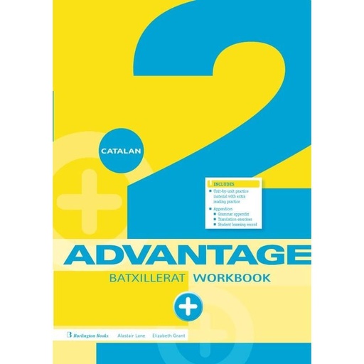 [9789925301270] Advantage batxillerat Workobook 2 ''Catalan''