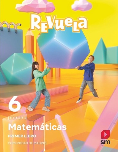 [9788419102768] Matemáticas. Trimestres temáticos. 6 Primaria.  Revuela. Comunidad de Madrid