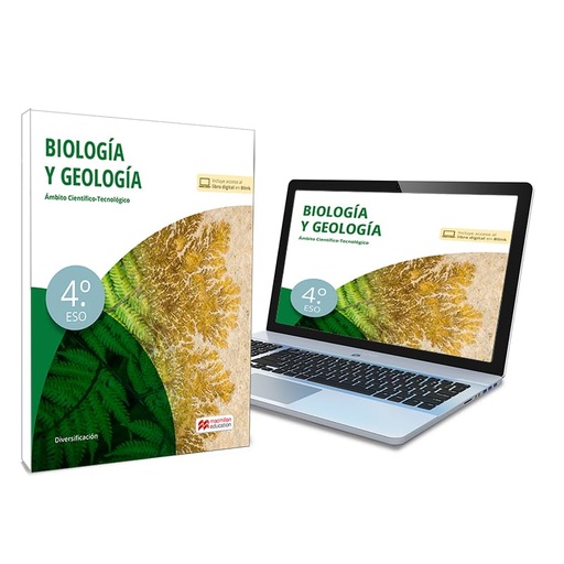 Biología y Geología 4º - Libro de texto en formato físico de Diversificación Curricular 4º ESO