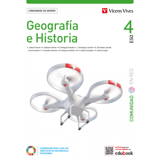 Geografía e Historia 4. Comunidad de Madrid. (Comunidad en Red)