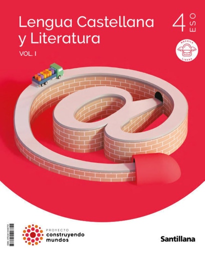 LENGUA Y LITERATURA MOCHILA LIGERA SANTILLANA 4 ESO