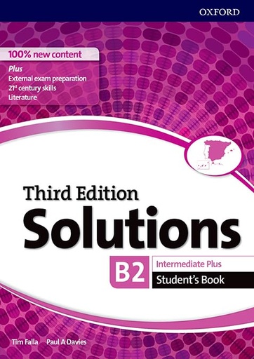Solutions 3rd Edition Intermediate Plus. Student's Book (Solutions Third Edition)