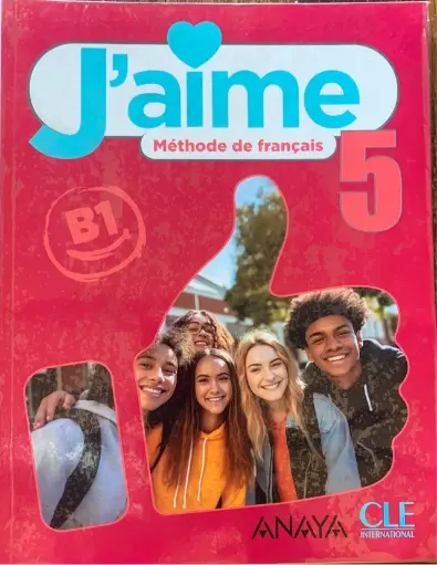 J'AIME 5. LIVRE