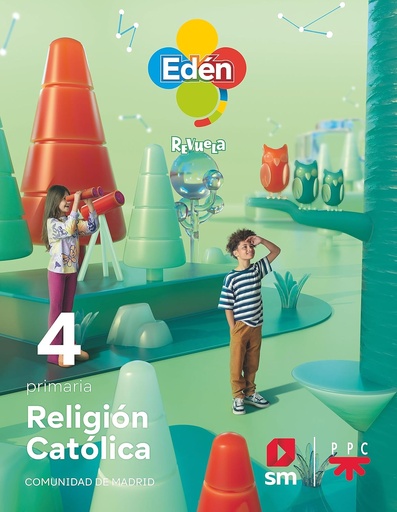 Religión católica. 4 Primaria. Edén. Revuela. Comunidad de Madrid