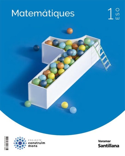 MATEMATIQUES 1 ESO CONSTRUIM MONS - 9788491318019 (CONSTRUYENDO MUNDOS)